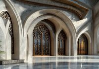 Inspirasi kaligrafi dinding masjid Artistik Bikin Interior Lebih Indah